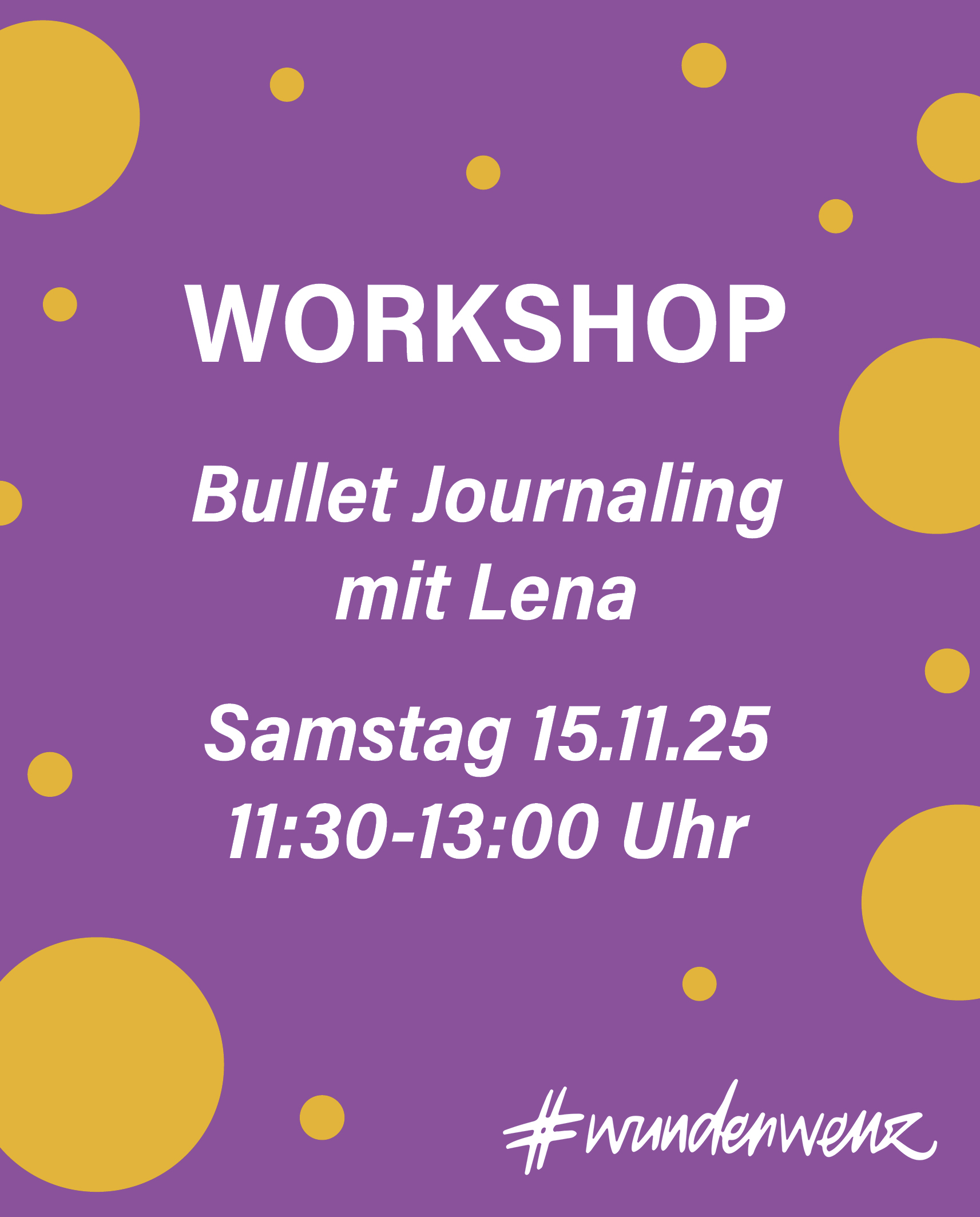 Bullet Journal Workshop
